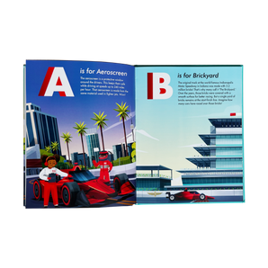 ABCs of INDYCAR® Racing: My First Guide to INDYCAR Racing Hardcover Kids Book